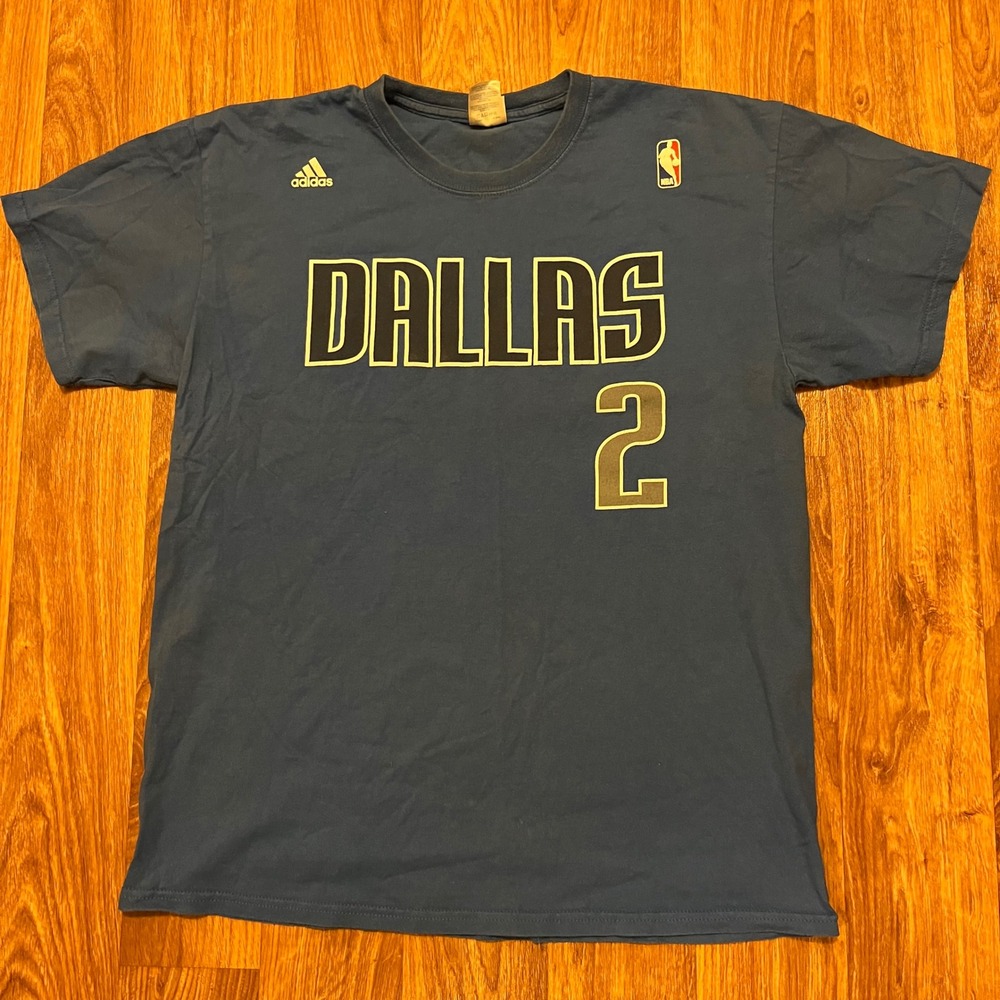 Y2K‎ Jason Kidd Shirt Men Large Blue Dallas Mavericks #2 NBA Basketball Tee